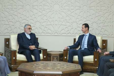 Bashar al-Assad congratulates Iranian envoy on Syria victories