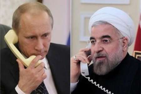 Iranian, Russian presidents discuss Syrian crisis over phone