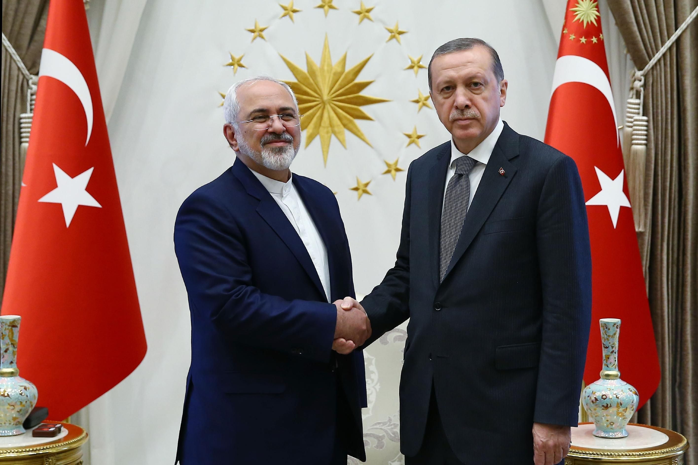 Zarif discusses regional issues with Turkish president