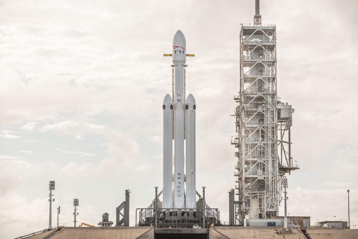 Musk Sends a Tesla Into Space Atop World's Most Powerful Rocket