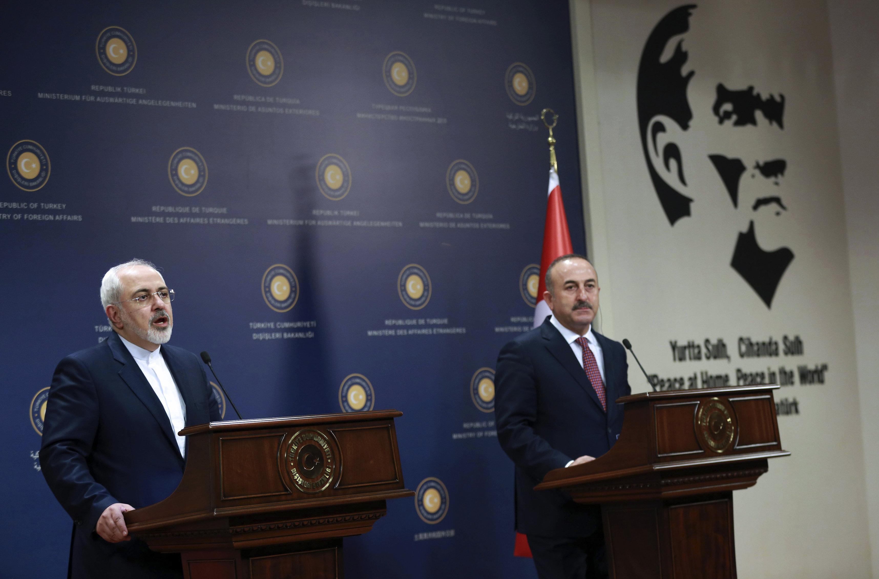 Zarif: Iran, Turkey, Russia are key regional players