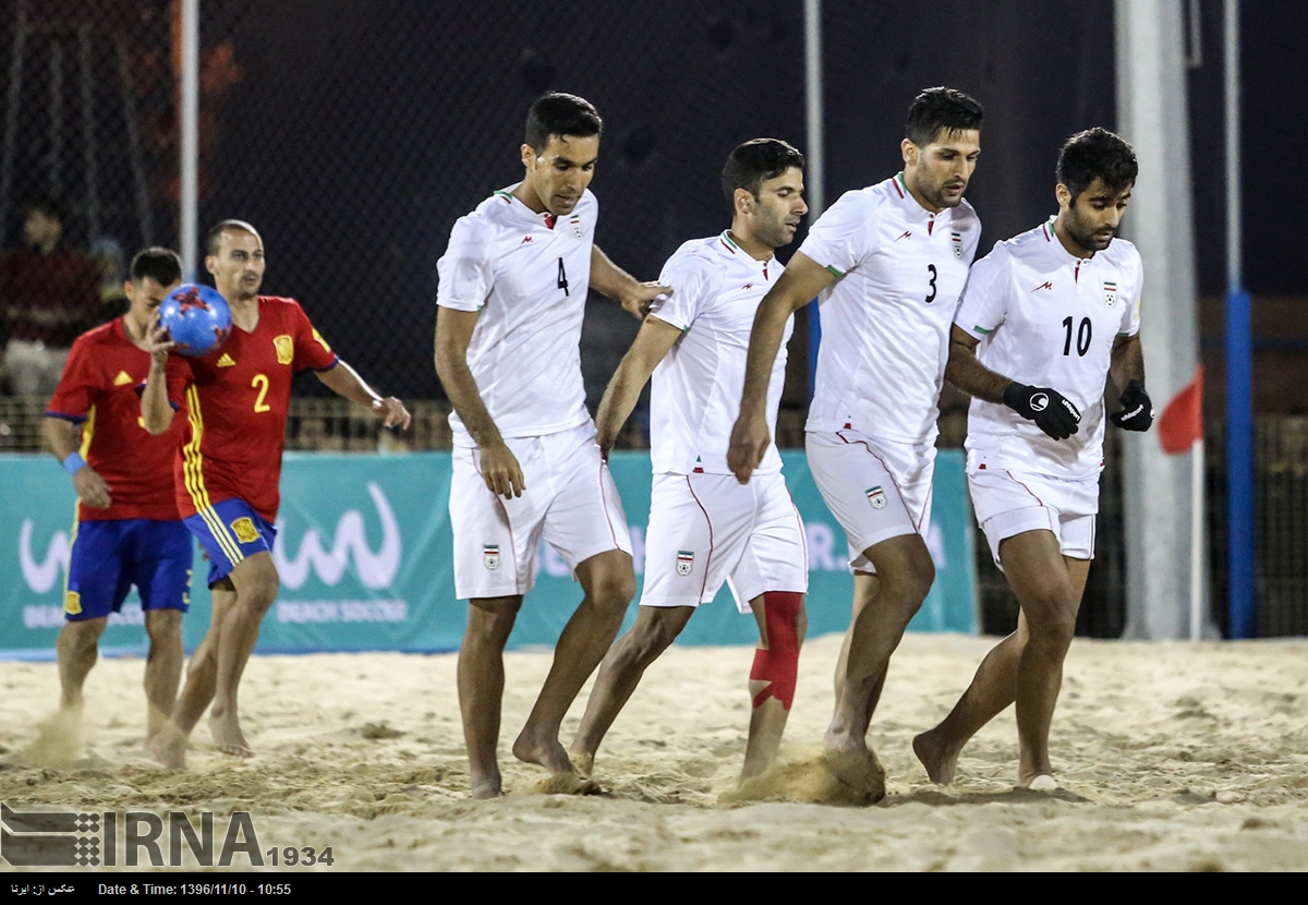 Iran wins Persian Cup beach soccer