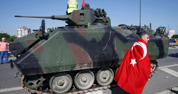 Turkey rounds up plot suspects after thwarting coup against Erdogan