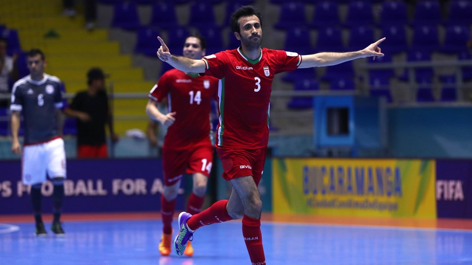 Iran beats Paraguay 4-3 in 2016 FIFA Futsal World Cup