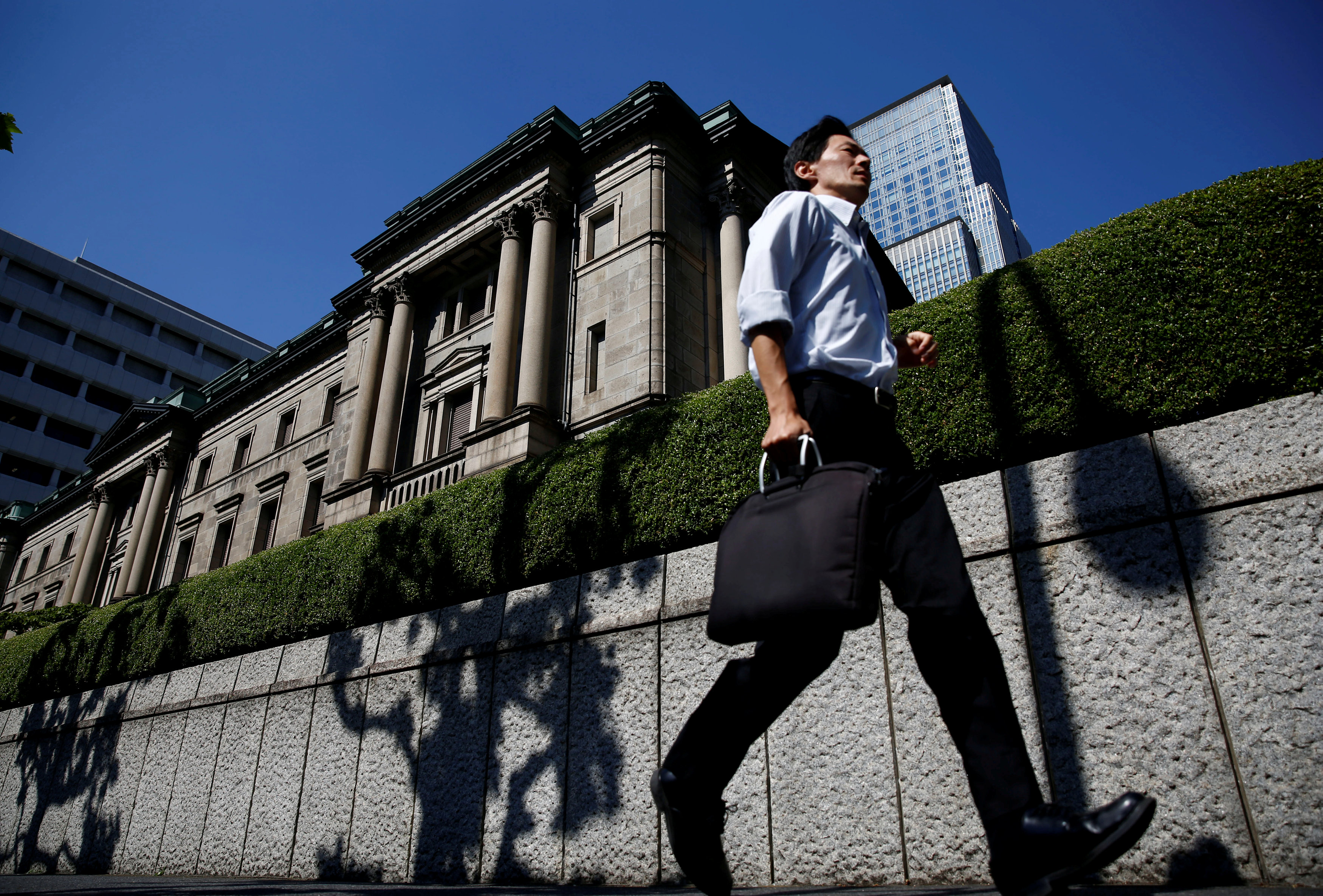 BOJ overhauls policy focus, sets target for government bond yields