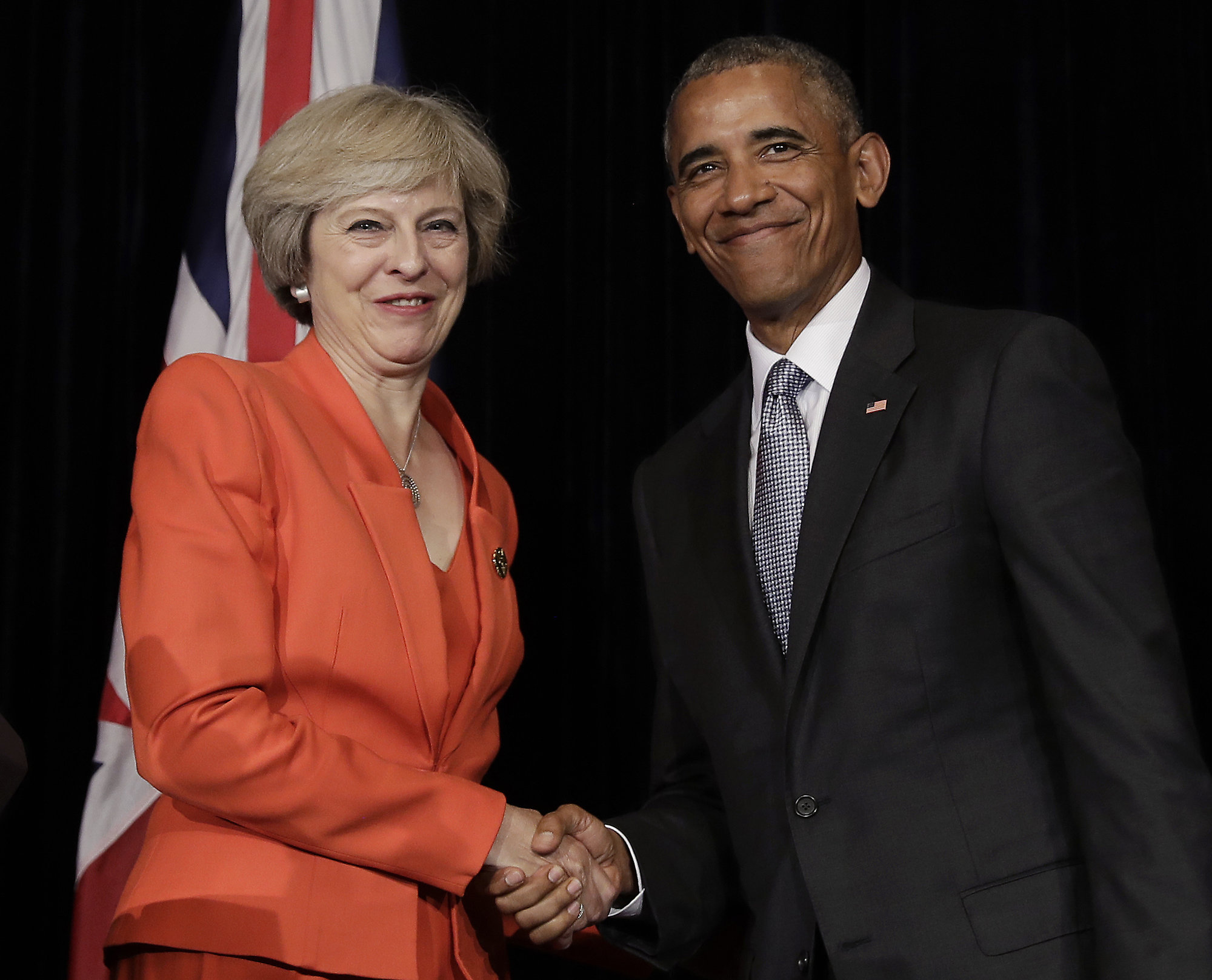 British PM May says discussed Brexit with Obama
