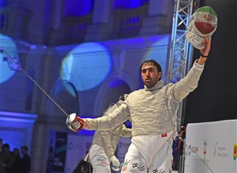 Iranian fencer bags bronze at Poland World Cup