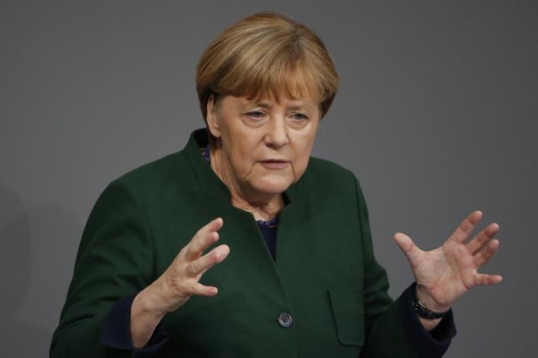 Germany's Merkel says G20 must tackle global steel glut