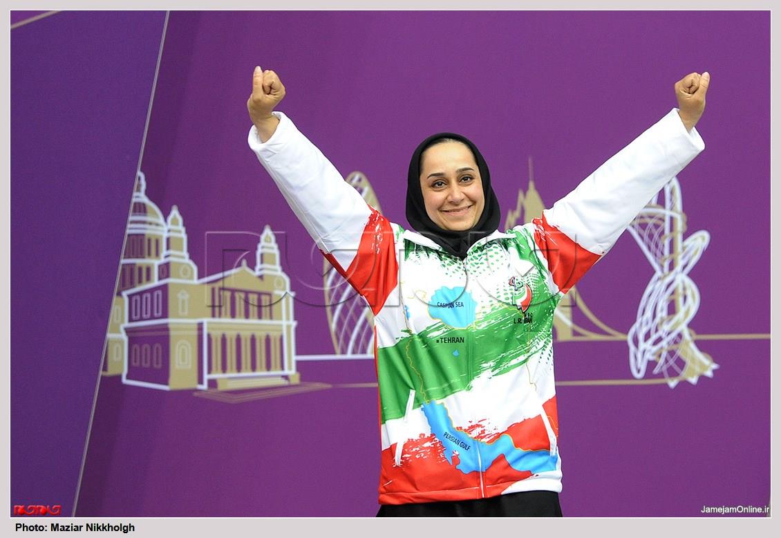 IPC selects Iranian female paralympics shooter as best athlete