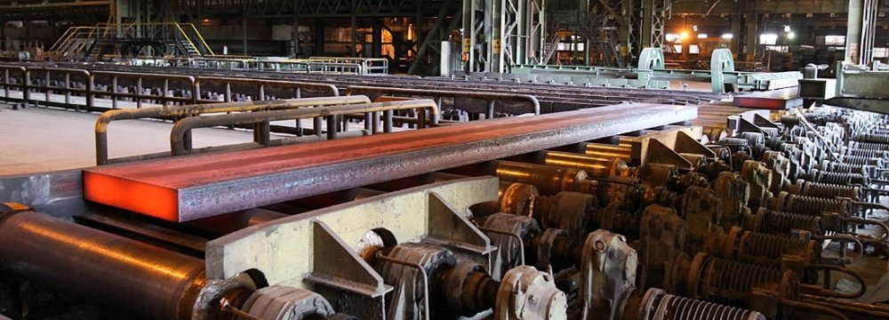 Iran's Semi-Finished Steel Production Topped 19m Tons Last Year