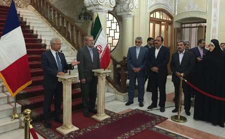 Iran, France parliament speakers stress boosting bilateral ties