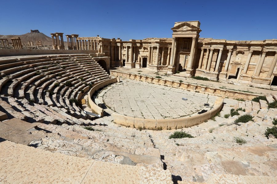 Islamic State Destroys Part of Roman Amphitheater in Palmyra