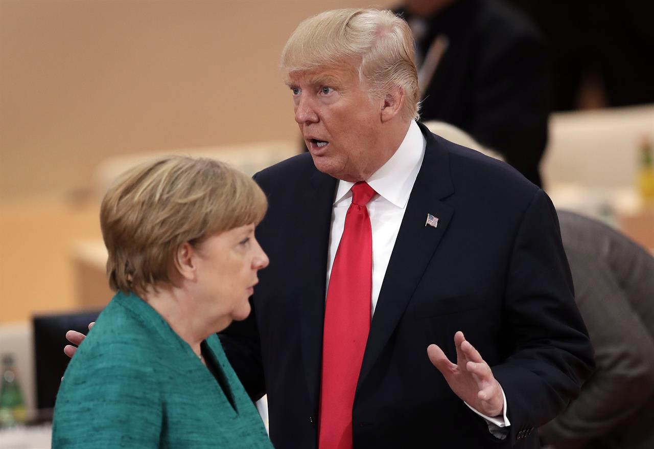 Merkel Backs Mattis Against Trump in Call for North Korea Talks