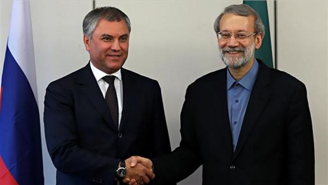 Iran, Russia engaged in real fight against terrorism: Larijani