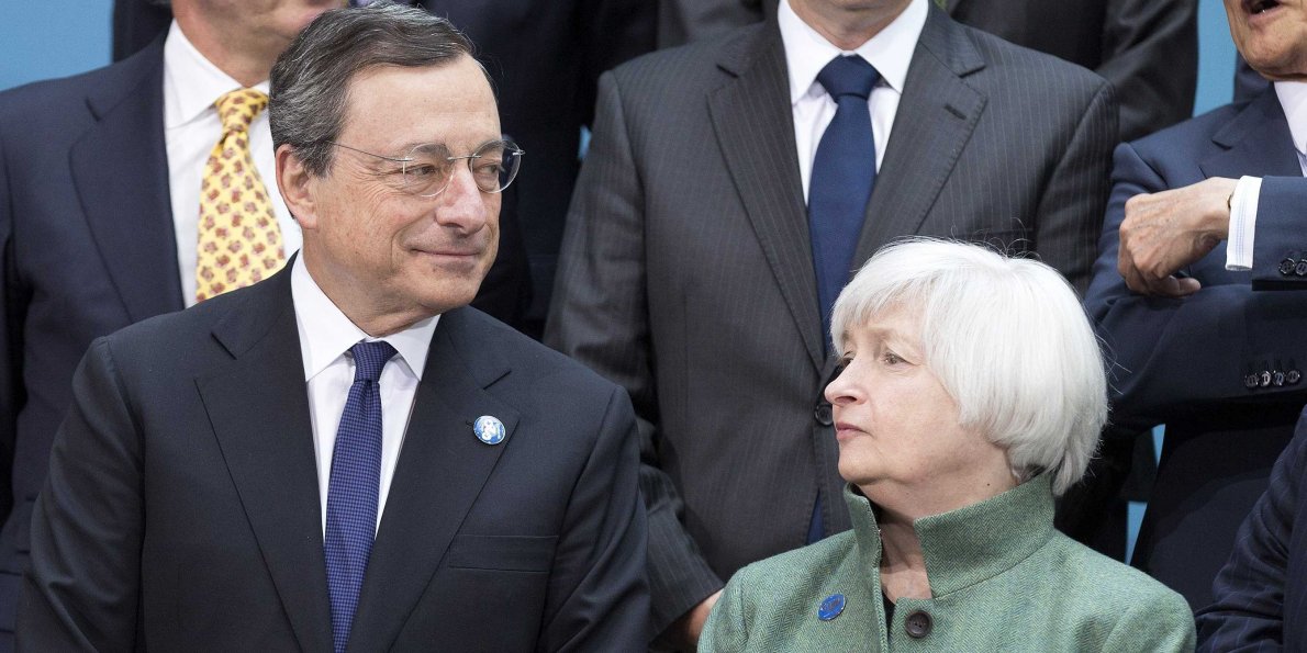 Far from stepping back, top central banks are set to double down