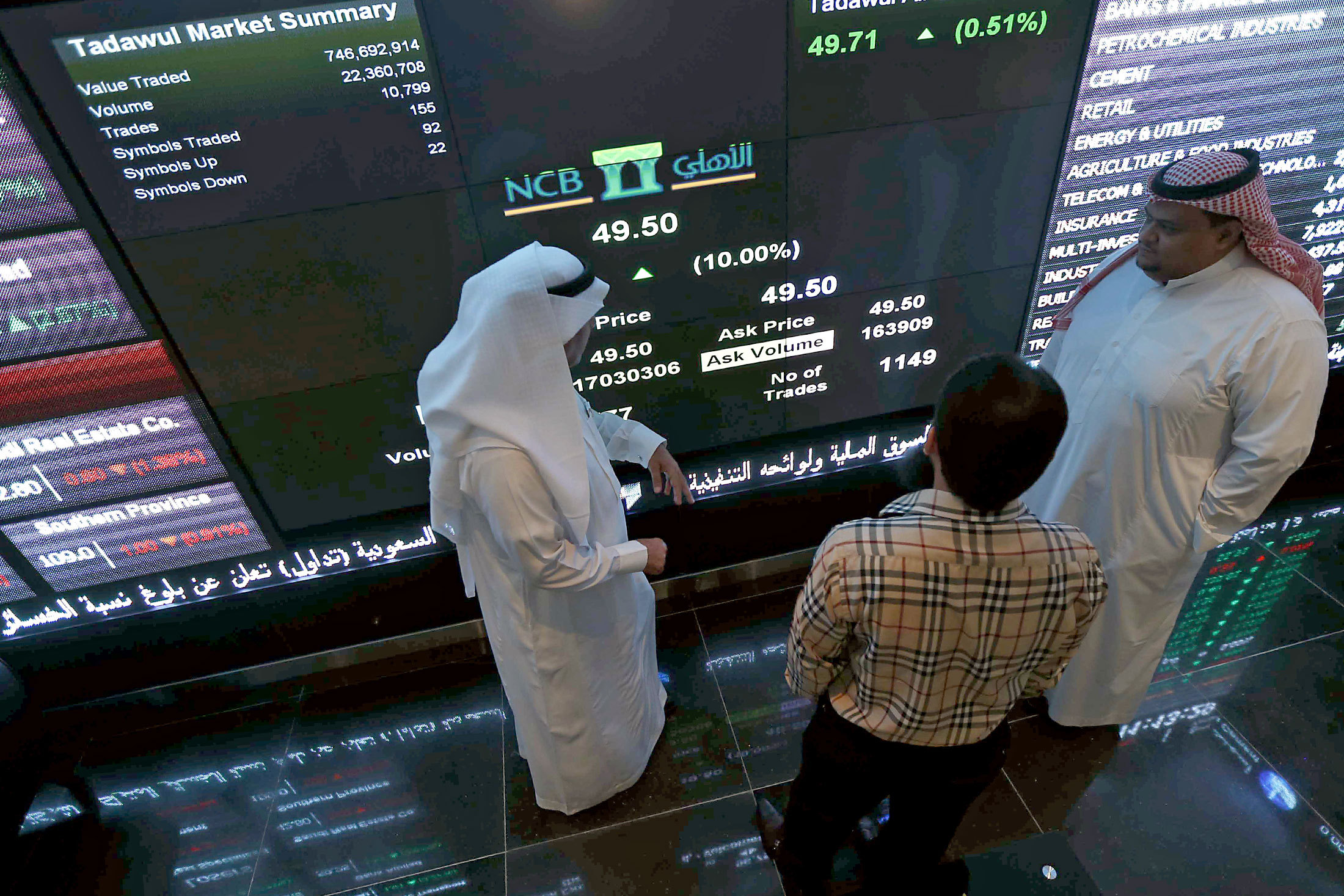 Saudi Stocks Join Gulf Advance as Foreigners Get Access to IPOs