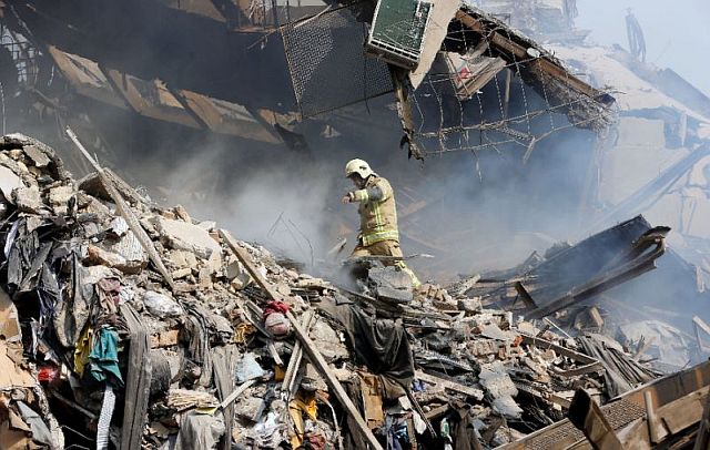 Many Still Missing At Site of Deadly Iran Building Collapse