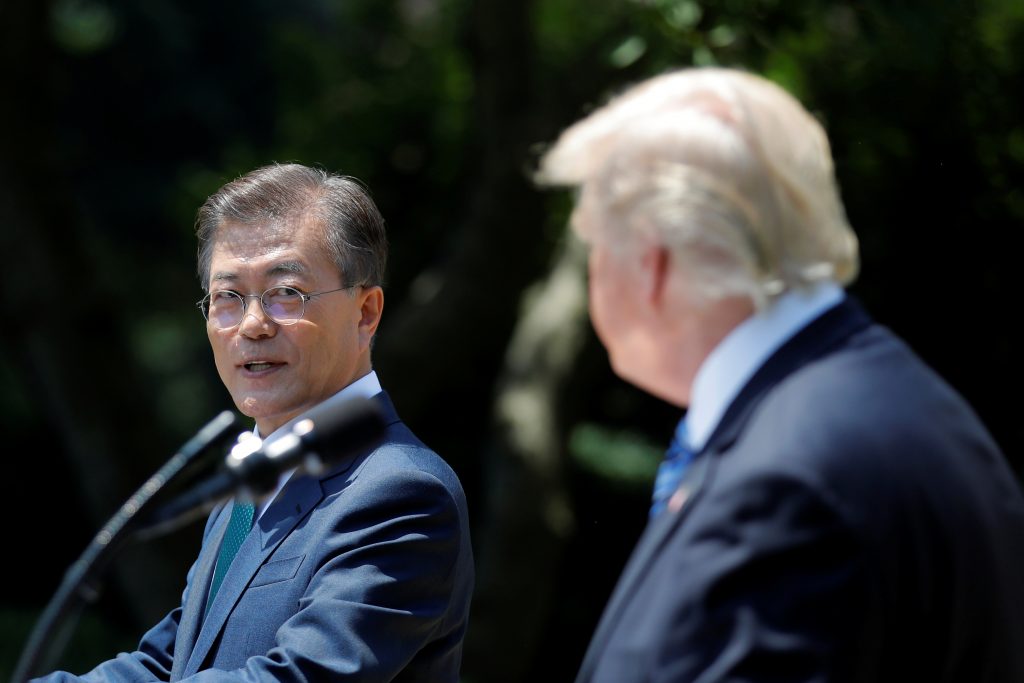 Trump Says He's Looking Into South Korea Trade Accord Future