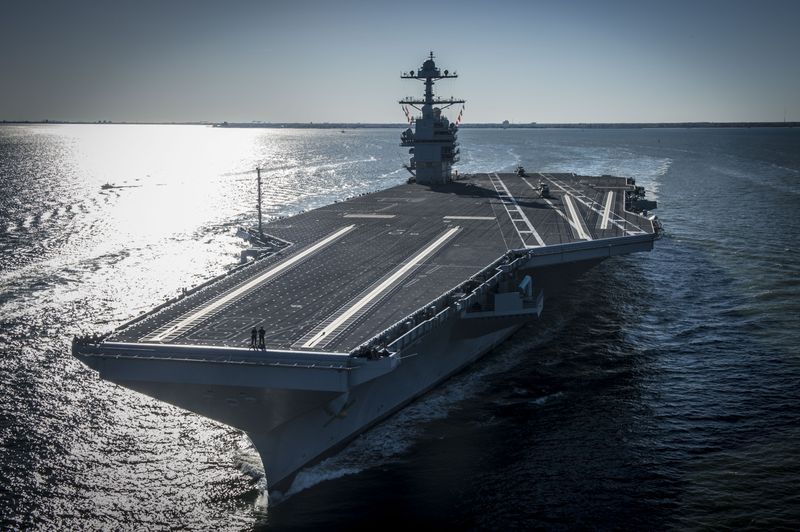 Navy Presses Mattis to Delay ‘Shock Testing’ Costliest Carrier