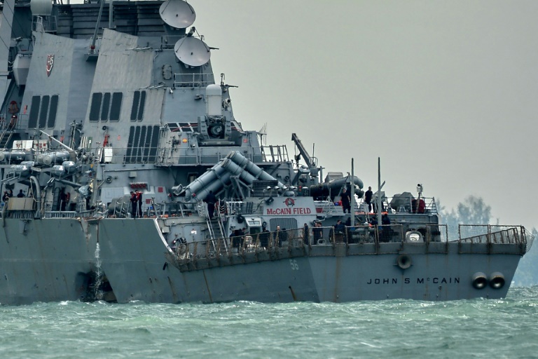 U.S. Navy Orders Global Fleet to Pause After Singapore Crash