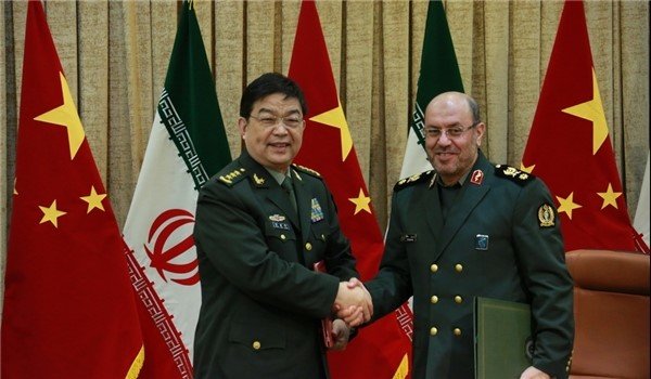 Iran, China to deepen military ties