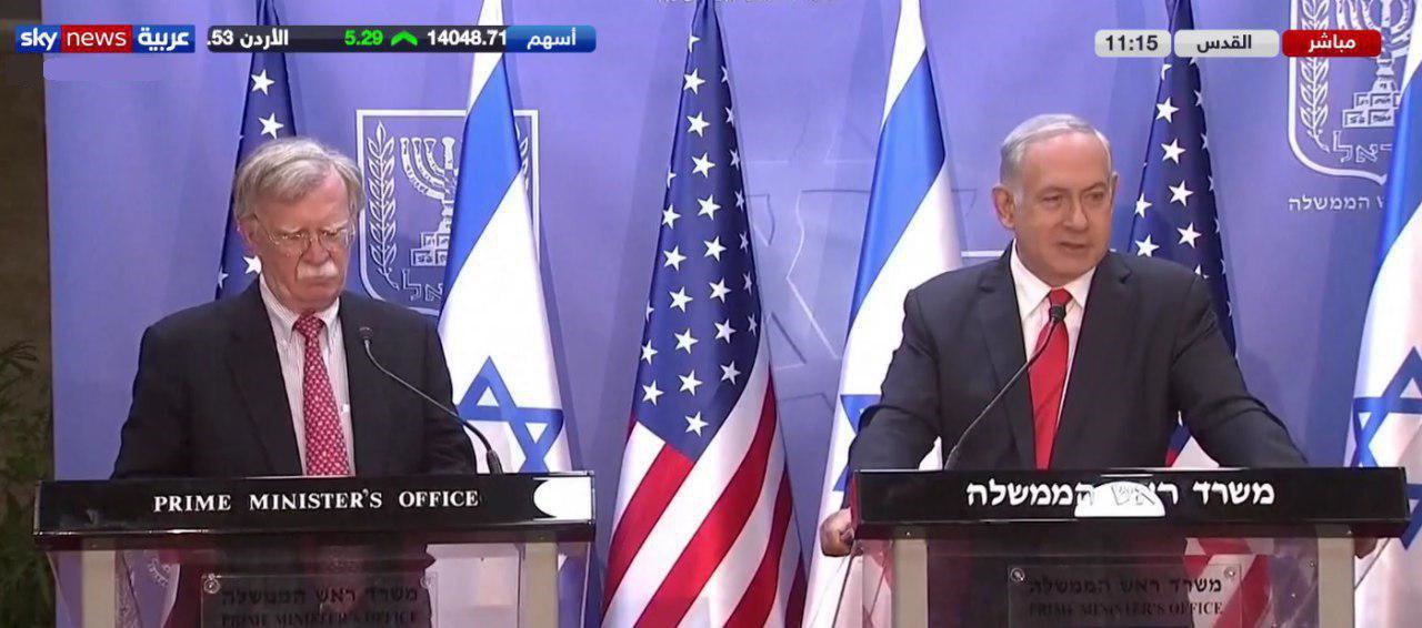 لفاظی‌های تکراری بولتون و نتانیاهو علیه ایران