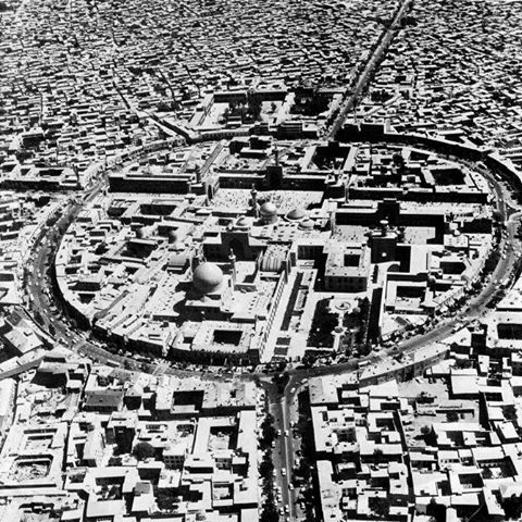 قدیمی‌ترین تصاویر هوایی از حرم امام رضا (ع)