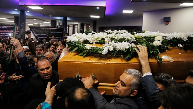 تدفین پیکر رییس فقید سازمان تامین اجتماعی در حرم عبدالعظیم حسنی