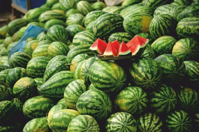 تولید ۱۶۶ هزار تن هندوانه برای شب یلدا