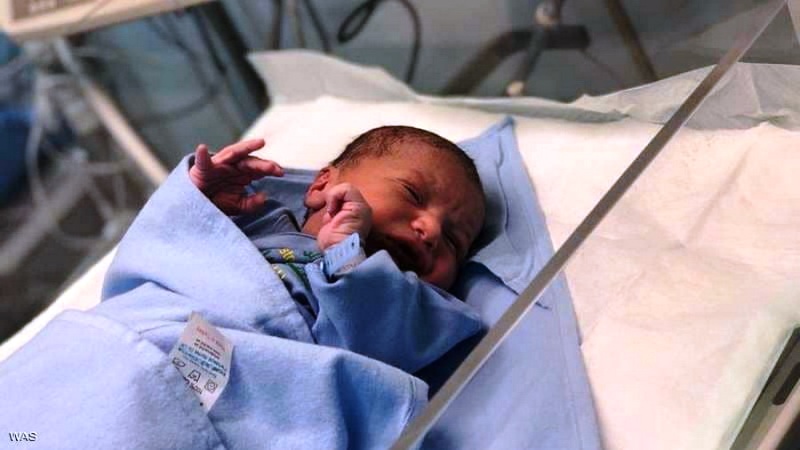  نخستین نوزاد حج امسال در کوه عرفات متولد شد +عکس