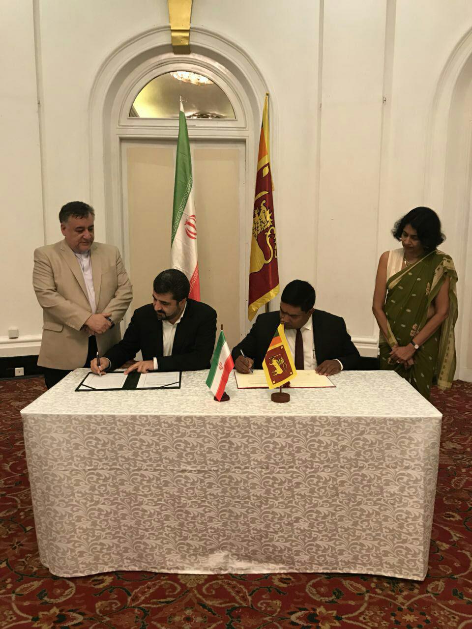 امضای سند گسترش همکاری میان ایران و سریلانکا