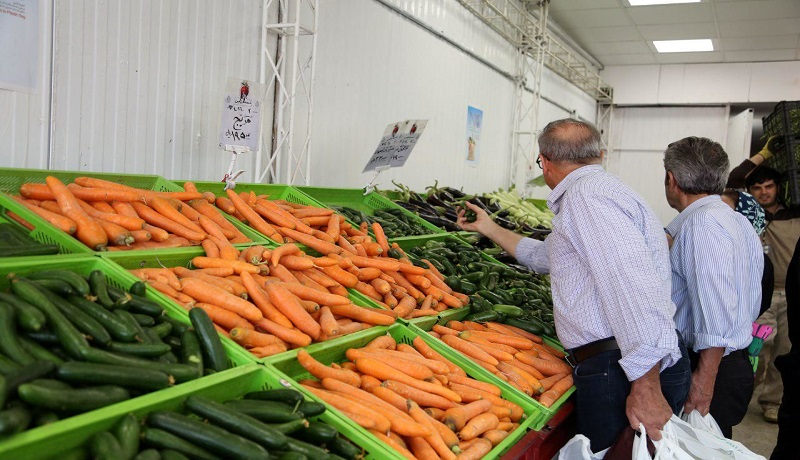 کاهش قیمت هویج در بازار 