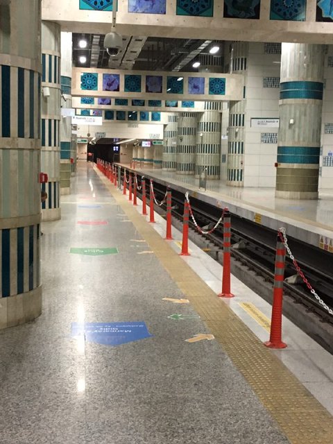 استقرار پایگاه‌های آتش‌نشانی ویژه ایستگاه‌های مترو