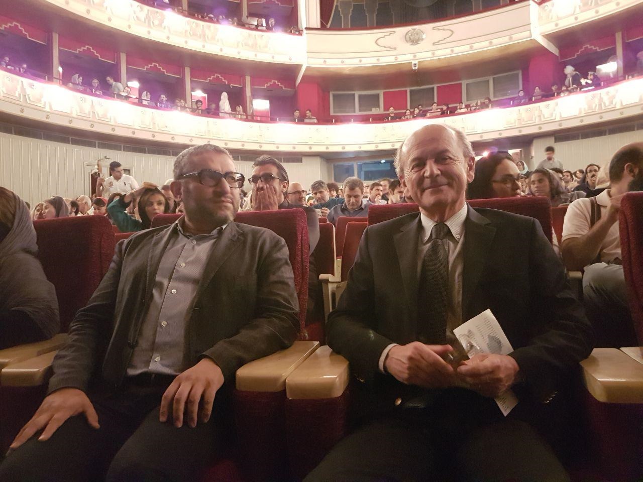 سفیر فرانسه در کنسرت گروه کُر تهران +عکس