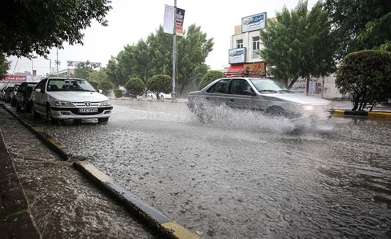 بارش باران و رعدوبرق در برخی نقاط کشور تا ‌پایان هفته