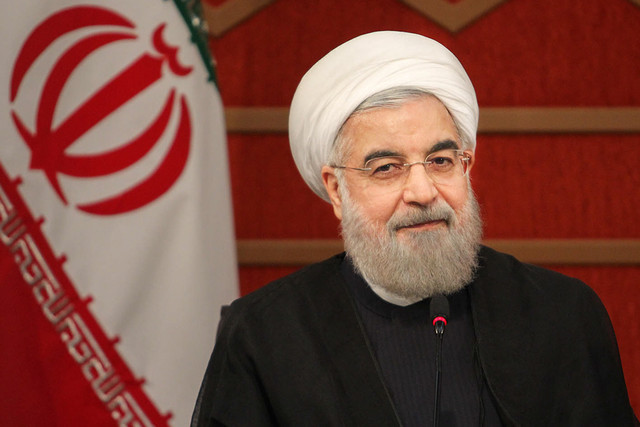 روحانی وارد مجلس شد