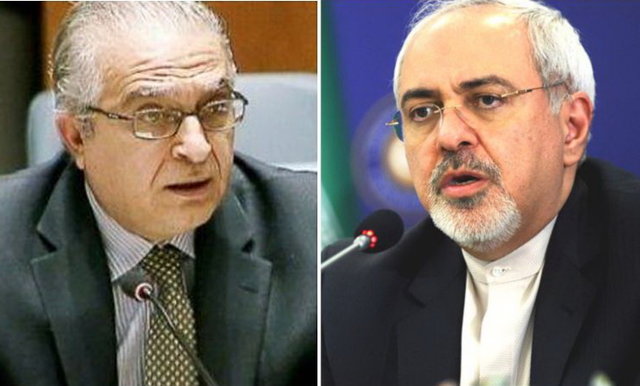  درخواست ظریف از وزیر خارجه عراق در تماس تلفنی 