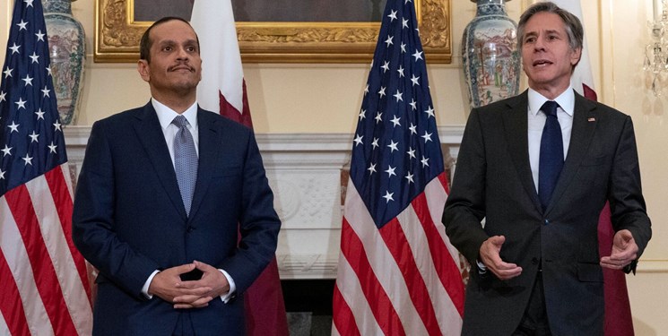 رایزنی وزرای خارجه آمریکا و قطر درباره مذاکرات هسته ای
