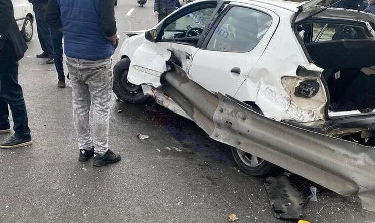 تصویری دلخراش از سانحه رانندگی در تهران
