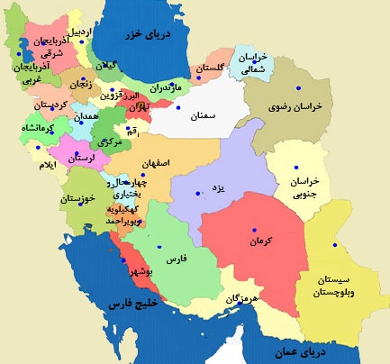ایران سفید پوش شد +عکس