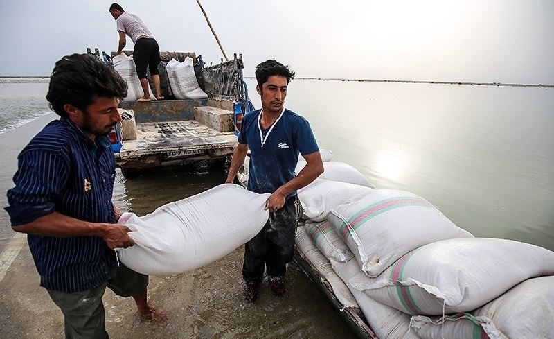 خسارت 40هزار میلیارد ریالی سیلاب خوزستان/ 13انشعاب از کرخه به سمت هورالعظیم بازگشایی شد