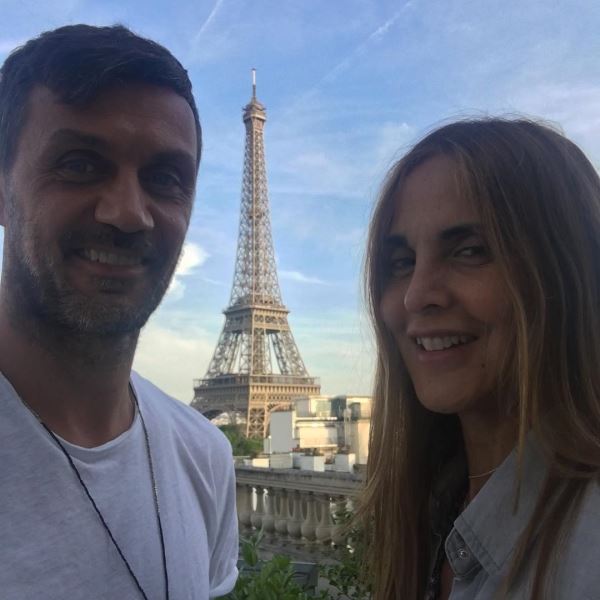 پائولو مالدینی و همسرش در فرانسه +تصاویر