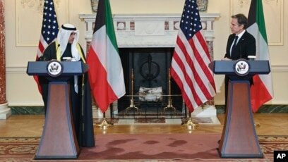رایزنی بلینکن با وزیر خارجه کویت در مورد مذاکرات وین