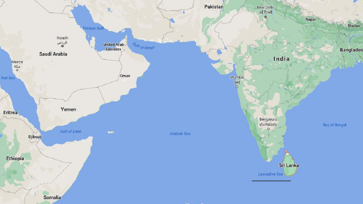 انفجار و آتش‌سوزی در نفتکش بزرگ هندی در آب‌های سریلانکا