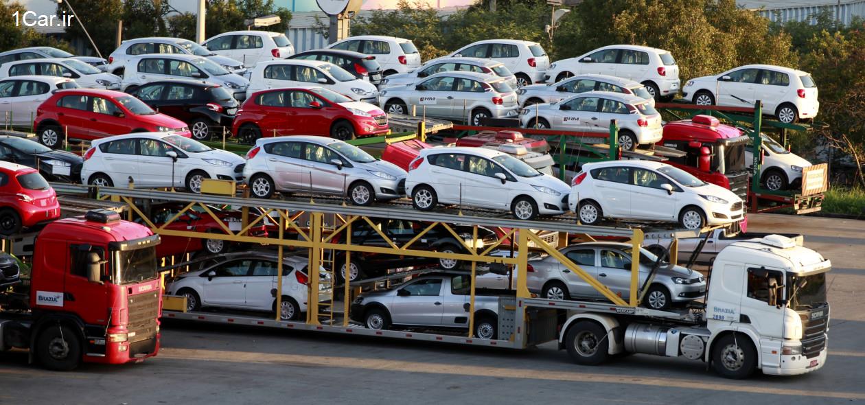 افزایش ارزش دلاری خودروهای وارداتی