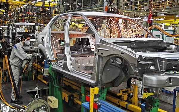 نوسان تولید در شرکت‌های خصوصی خودروساز