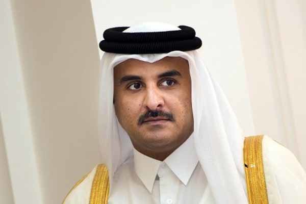  امیر قطر سکوت را شکست
