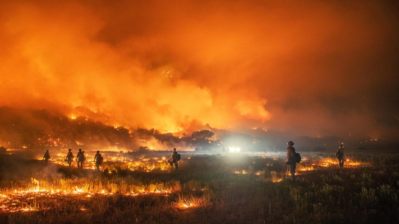  آتش گسترده کلرادو در آمریکا را فرا گرفت + فیلم