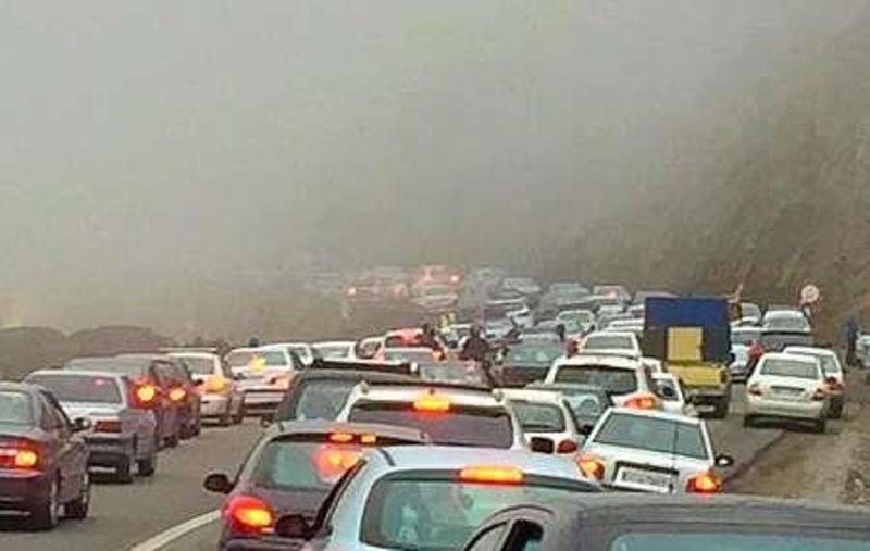  ترافیک سنگین جاده کندوان را به سمت تهران یکطرفه کرد