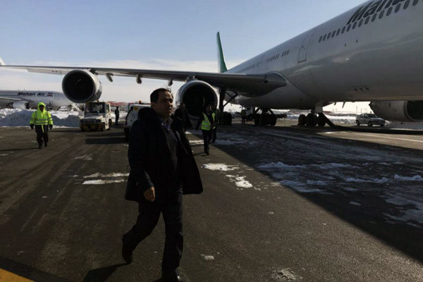 بازگشت زائران عتبات بازمانده از پرواز بغداد به کشور